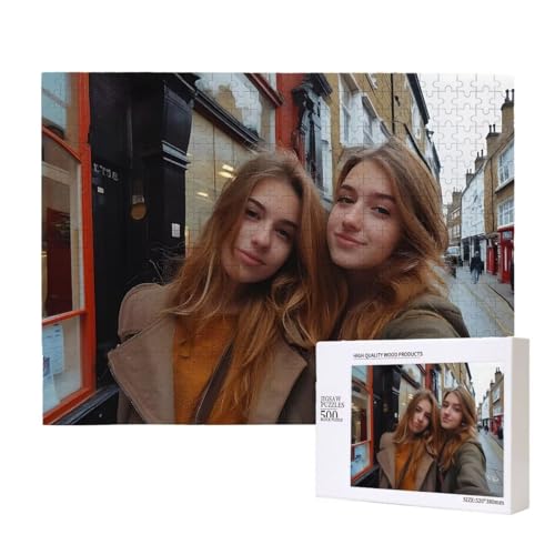 Personalisierte Holzpuzzle mit Eigenem Foto - 300 Teile, Erwachsene Benutzerdefiniertes Geschenk, Gestalte Dein individuelles Fotopuzzle für Geburtstage, Valentinstag & Hochzeiten Puzzles E-96 Personalisierte Holzpuzzle mit Eigenem Foto - 300 Teile, Erwachsene Benutzerdefiniertes Geschenk, Gestalte Dein individuelles Fotopuzzle für Geburtstage, Valentinstag & Hochzeiten Puzzles E-96 von Guuogxan