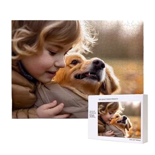 Personalisierte Holzpuzzle mit Eigenem Foto - 35 Teile, Erwachsene Benutzerdefiniertes Geschenk, Gestalte Dein individuelles Fotopuzzle für Geburtstage, Muttertag, Valentinstag & Hochzeiten Puzzles E1 Personalisierte Holzpuzzle mit Eigenem Foto - 35 Teile, Erwachsene Benutzerdefiniertes Geschenk, Gestalte Dein individuelles Fotopuzzle für Geburtstage, Muttertag, Valentinstag & Hochzeiten Puzzles E1 von Guuogxan