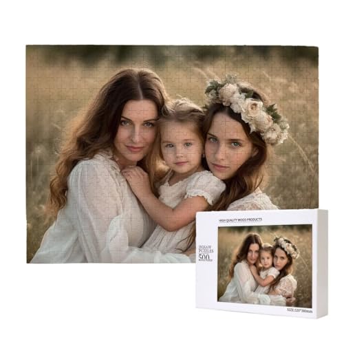 Personalisierte Holzpuzzle mit Eigenem Foto - 35 Teile, Erwachsene Benutzerdefiniertes Geschenk, Gestalte Dein individuelles Fotopuzzle für Geburtstage, Valentinstag & Hochzeiten Puzzles E-148 Personalisierte Holzpuzzle mit Eigenem Foto - 35 Teile, Erwachsene Benutzerdefiniertes Geschenk, Gestalte Dein individuelles Fotopuzzle für Geburtstage, Valentinstag & Hochzeiten Puzzles E-148 von Guuogxan