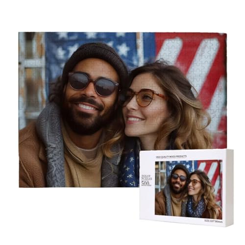 Personalisierte Holzpuzzle mit Eigenem Foto - 35 Teile, Erwachsene Benutzerdefiniertes Geschenk, Gestalte Dein individuelles Fotopuzzle für Geburtstage, Valentinstag & Hochzeiten Puzzles E-189 Personalisierte Holzpuzzle mit Eigenem Foto - 35 Teile, Erwachsene Benutzerdefiniertes Geschenk, Gestalte Dein individuelles Fotopuzzle für Geburtstage, Valentinstag & Hochzeiten Puzzles E-189 von Guuogxan