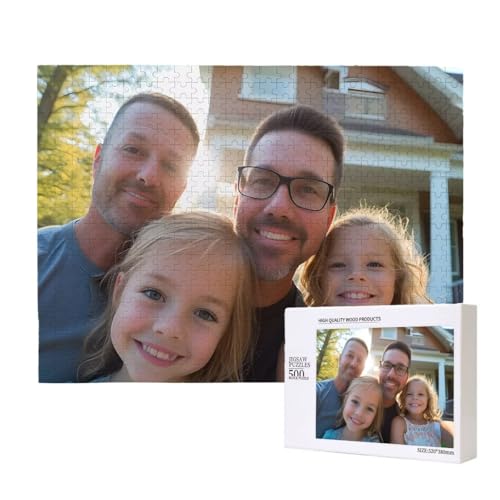 Personalisierte Holzpuzzle mit Eigenem Foto - 35 Teile, Erwachsene Benutzerdefiniertes Geschenk, Gestalte Dein individuelles Fotopuzzle für Geburtstage, Valentinstag & Hochzeiten Puzzles E-197 Personalisierte Holzpuzzle mit Eigenem Foto - 35 Teile, Erwachsene Benutzerdefiniertes Geschenk, Gestalte Dein individuelles Fotopuzzle für Geburtstage, Valentinstag & Hochzeiten Puzzles E-197 von Guuogxan