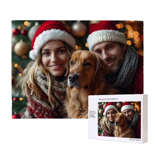 Personalisierte Holzpuzzle mit Eigenem Foto - 35 Teile, Erwachsene Benutzerdefiniertes Geschenk, Gestalte Dein individuelles Fotopuzzle für Geburtstage, Valentinstag & Hochzeiten Puzzles E-38 Personalisierte Holzpuzzle mit Eigenem Foto - 35 Teile, Erwachsene Benutzerdefiniertes Geschenk, Gestalte Dein individuelles Fotopuzzle für Geburtstage, Valentinstag & Hochzeiten Puzzles E-38 von Guuogxan