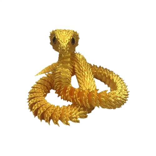 3D Printed Articulated Snake, Flexible Desktop Pet Collectible, Creative 3D Animal Model, Realistic Movable Ornament for Kids, Girls, Adults, Unique Fidget Toy and Desk Decoration, Resin 3D Printed Articulated Snake, Flexible Desktop Pet Collectible, Creative 3D Animal Model, Realistic Movable Ornament for Kids, Girls, Adults, Unique Fidget Toy and Desk Decoration, Resin von Gvblkq
