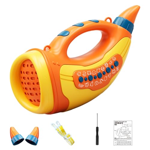Animal Sounds Toy, Kids Trumpet Instrument Animal Toy, Hunting Toy Kids Sensory Game, Outdoor Discovery Play Early Learning Toys for Kids Kids Animal Sounds Toy, Trumpet Instrument Animal Toy, Outdoor von Gvblkq