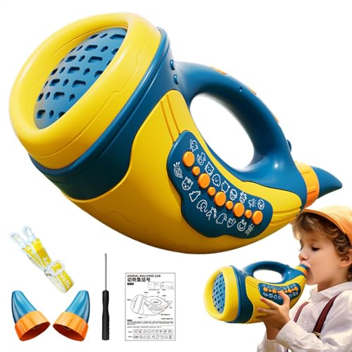 Animal Sounds Toy, Kids Trumpet Instrument Animal Toy, Hunting Toy Kids Sensory Game, Outdoor Discovery Play Early Learning Toys for Kids Kids Animal Sounds Toy, Trumpet Instrument Animal Toy, Outdoor von Gvblkq