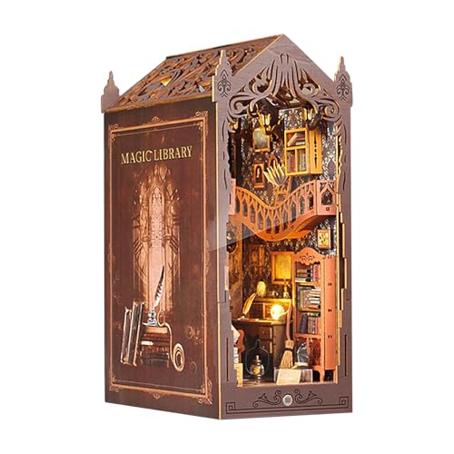 Book Nook, Miniatur Book Nook Kit, Book Nook Decor, Book Nook Project, Anfänger Book Nook Kit, Book Nook Zubehör, Wohnzimmer Decor Kit Book Nook, Miniatur Book Nook Kit, Book Nook Decor, Book Nook Project, Anfänger Book Nook Kit, Book Nook Zubehör, Wohnzimmer Decor Kit von Gvblkq