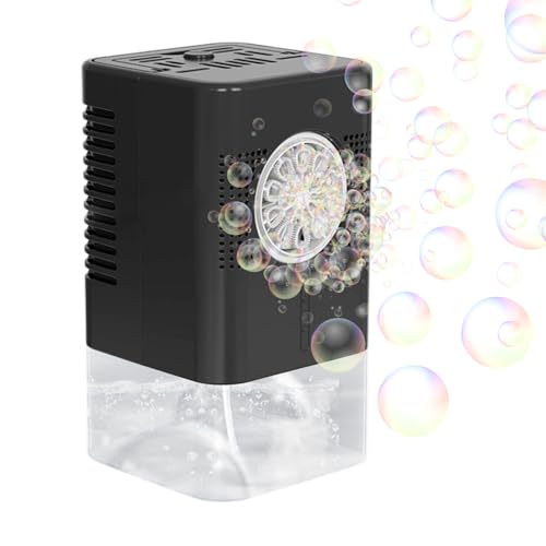 Bubble Blower Machine, Automatic Bubble Maker Toy with Lights, Interactive Summer Play Toy for and Kids, Backyard Birthday Party, Beach, Outdoor Fun Activities,7.87x3.54x3.54 In von Gvblkq
