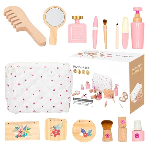 Cute Pretend Makeup Kit, Dress-up Toy Cosmetic Set, Interactive Hair Salon Toys, Early Education Pretend Play for Girls & Boys, 1 Set, Ideal for Group Or Solo, Safe and Good Materials Cute Pretend Makeup Kit, Dress-up Toy Cosmetic Set, Interactive Hair Salon Toys, Early Education Pretend Play for Girls & Boys, 1 Set, Ideal for Group Or Solo, Safe and Good Materials von Gvblkq