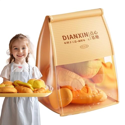 Durabled Pretend Play Bread, Early Learning Playset Baby, ABS Fake Bread Pastries Set, Pretend Games Food Toy for Kids Bakery and Grocery Kitchen Game Durabled Pretend Play Bread, Early Learning Playset Baby, ABS Fake Bread Pastries Set, Pretend Games Food Toy for Kids Bakery and Grocery Kitchen Game von Gvblkq