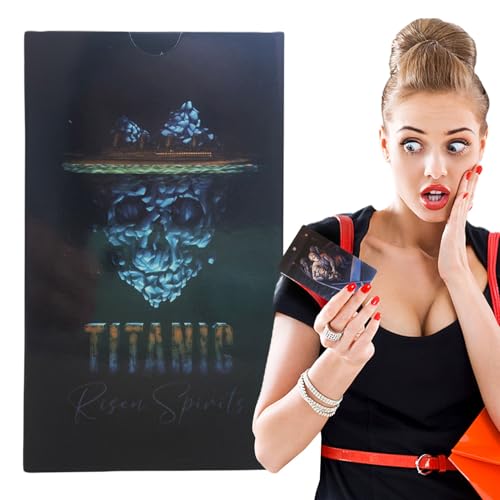 English 78 Card Tarot Deck for Fortune Telling, Divination and Fate Readings, Party Entertainment Board Game with Coated Paper Cards, Mystical Tarot Cards Set for Beginners and Advanced Users von Gvblkq
