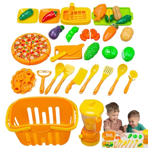 Food Cutting Set for Kids Pretend Play Kitchen Toy Smooth Rounded Edges Play Food Set Safe Educational Toy for Christmas Children’s Day New Year Birthday Gift Imaginative Role Play Food Cutting Set for Kids Pretend Play Kitchen Toy Smooth Rounded Edges Play Food Set Safe Educational Toy for Christmas Children’s Day New Year Birthday Gift Imaginative Role Play von Gvblkq