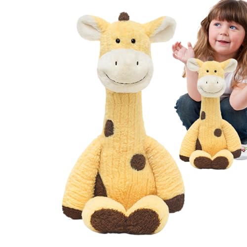 Giraffe Stuffed Doll 19.69 Inches Soft Plush Jungle Animal Comforting Toy Huggable Cuddly Giraffe Pillow for Kids Home Travel Nursery Bedroom Decorative Gift Giraffe Stuffed Doll 19.69 Inches Soft Plush Jungle Animal Comforting Toy Huggable Cuddly Giraffe Pillow for Kids Home Travel Nursery Bedroom Decorative Gift von Gvblkq