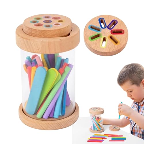 Gvblkq Colorful Sensory Color Sorting Cup, Learning and Education Toy, Matching Game, Fine Motor Skill Toys, Toddler Counting Toys for Indoor, Development of Color Recognition 4.33x2.95x2.95 inches Gvblkq Colorful Sensory Color Sorting Cup, Learning and Education Toy, Matching Game, Fine Motor Skill Toys, Toddler Counting Toys for Indoor, Development of Color Recognition 4.33x2.95x2.95 inches von Gvblkq