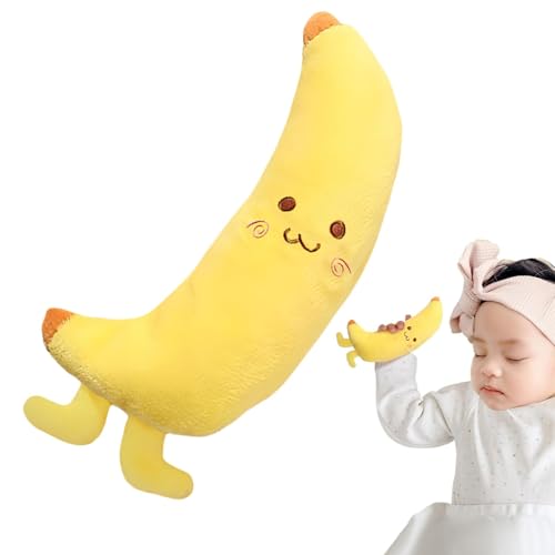 Gvblkq Developmental Hand Grip Toy for Toddler, Plush Banana Doll Fine Motor Skills Toy, Sleep Soother Toy for, Baby Grip Toy for Boys and Girls, Interactive Development Toy for Kids, Gvblkq Developmental Hand Grip Toy for Toddler, Plush Banana Doll Fine Motor Skills Toy, Sleep Soother Toy for, Baby Grip Toy for Boys and Girls, Interactive Development Toy for Kids, von Gvblkq