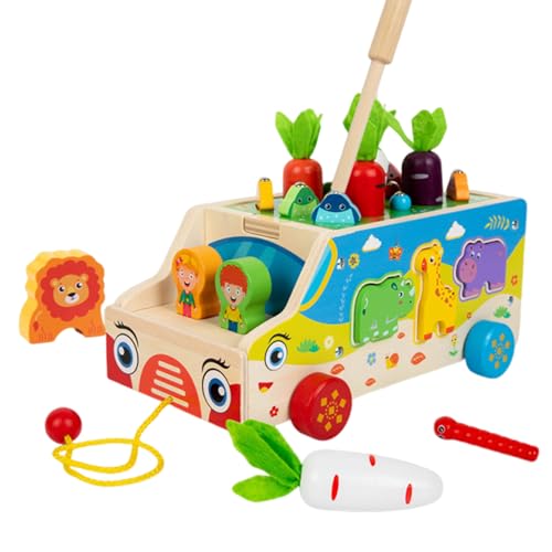 Gvblkq Fine Motor Toys, Carrot Harvest Shape Sorting Game, Early Learning Educational Toy, Developmental Toy for Kids 1 to 3, Preschool Classroom and Homeschool Learning, 9.84 x 6.1 x 4.61 inches Gvblkq Fine Motor Toys, Carrot Harvest Shape Sorting Game, Early Learning Educational Toy, Developmental Toy for Kids 1 to 3, Preschool Classroom and Homeschool Learning, 9.84 x 6.1 x 4.61 inches von Gvblkq