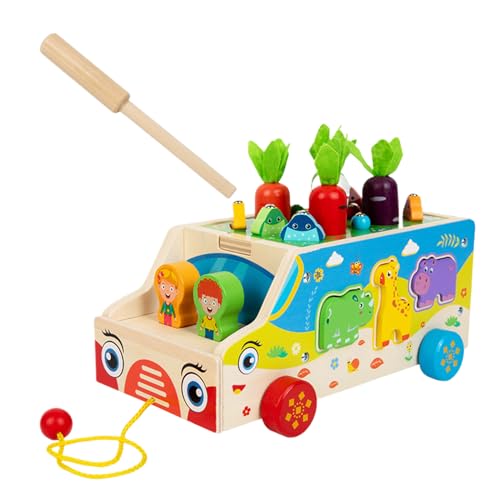Gvblkq Fine Motor Toys, Carrot Harvest Shape Sorting Game for Early Learning, Educational Developmental Toy for Kids Ages 1-3, Progressive-Inspired Activity for Preschool, Homeschool Gvblkq Fine Motor Toys, Carrot Harvest Shape Sorting Game for Early Learning, Educational Developmental Toy for Kids Ages 1-3, Progressive-Inspired Activity for Preschool, Homeschool von Gvblkq