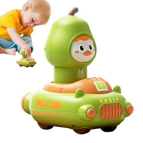 Gvblkq Press and Go Car Toys, Cartoon Fruit-Themed Racing Car Toys, Cognitive Play Vehicle Set, Interactive Educational Game, 360-Degree Rotating Head, Easter Basket Stuffer for Kids Gvblkq Press and Go Car Toys, Cartoon Fruit-Themed Racing Car Toys, Cognitive Play Vehicle Set, Interactive Educational Game, 360-Degree Rotating Head, Easter Basket Stuffer for Kids von Gvblkq