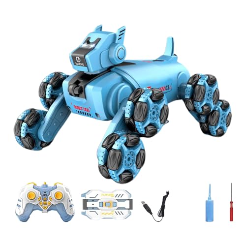 Gvblkq Robotic Dog, Portable 8WD Smart Robot Puppy, Interactive Electronic Pet, RC Climbing Robot Dog Toy, Remote-Controlled Animal Companion, Fun & Educational Gift for Kids & Adults Gvblkq Robotic Dog, Portable 8WD Smart Robot Puppy, Interactive Electronic Pet, RC Climbing Robot Dog Toy, Remote-Controlled Animal Companion, Fun & Educational Gift for Kids & Adults von Gvblkq