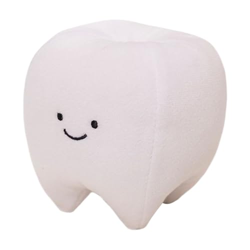 Gvblkq Tooth Fairy, Cute Soft Tooth Stuffed Animal, Adorable Plush Figure Toys for Relaxation, Decorative Present Ideas for Home, School, Playtime and Collecting, Suitable Age Over 3yrs Old von Gvblkq
