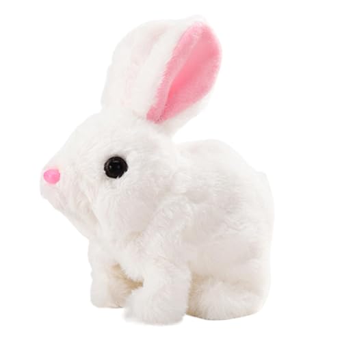 Gvblkq Walking Animal Toy, Interactive Plush Robot Pet, Cartoon Rabbit, Dog Stuffed Animal with Barking, Walking and Tail Wagging, Fun Gift for Kids, 6.69 x 3.54 x 5.31 inch Gvblkq Walking Animal Toy, Interactive Plush Robot Pet, Cartoon Rabbit, Dog Stuffed Animal with Barking, Walking and Tail Wagging, Fun Gift for Kids, 6.69 x 3.54 x 5.31 inch von Gvblkq