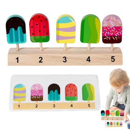 Ice Cream Play Set, Educational Popsicle Games, Wooden Ice Cream Popsicle Toy, Pretend Play Food Kitchen Accessories, Playset for Girls, Kids Toy for , Fun Learning Activity, Kitchen Pretend P Ice Cream Play Set, Educational Popsicle Games, Wooden Ice Cream Popsicle Toy, Pretend Play Food Kitchen Accessories, Playset for Girls, Kids Toy for , Fun Learning Activity, Kitchen Pretend P von Gvblkq
