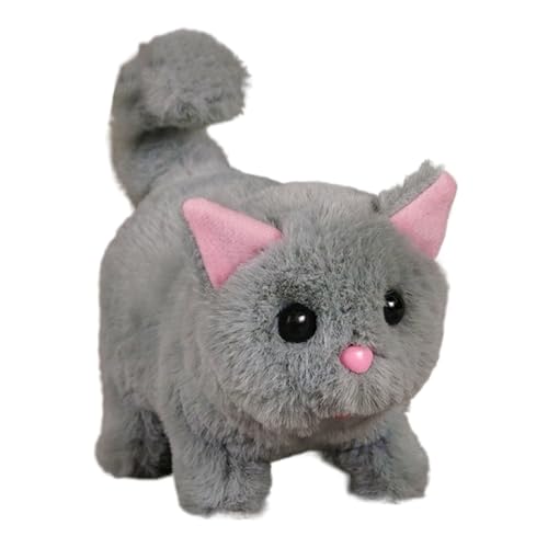 Robot Cat, Electronic Cat Toy, Interactive Kitten, Plush & Realistic Design, Sound and Movement Features, Safe for Kids, Perfect for Boys & Girls, 7.48x4.33x6.69 inches Robot Cat, Electronic Cat Toy, Interactive Kitten, Plush & Realistic Design, Sound and Movement Features, Safe for Kids, Perfect for Boys & Girls, 7.48x4.33x6.69 inches von Gvblkq