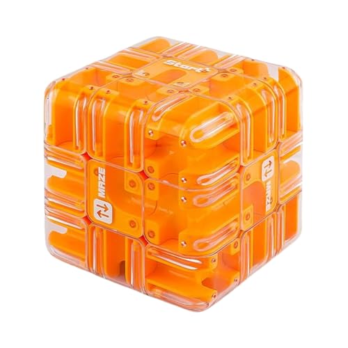 Sensorisches Labyrinth Würfel - Puzzlespiel für Mädchen Geburtstag | Interaktiver 3D -Gehirnteaser mit Fähigkeiten aufbauen Spiel, kleines Handspielzeug, Partyvorbevorzugung Unterhaltung für T von Gvblkq