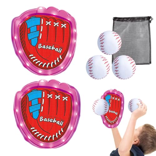 Sticky Ball Catch Game, Baseball Throwing Game Kit, Baseball Training Toy with Adjustable Straps for Family Gatherings, Birthday Parties, Camping Trips, and Outdoor Carnivals, Fun and Interactive Play Sticky Ball Catch Game, Baseball Throwing Game Kit, Baseball Training Toy with Adjustable Straps for Family Gatherings, Birthday Parties, Camping Trips, and Outdoor Carnivals, Fun and Interactive Play von Gvblkq