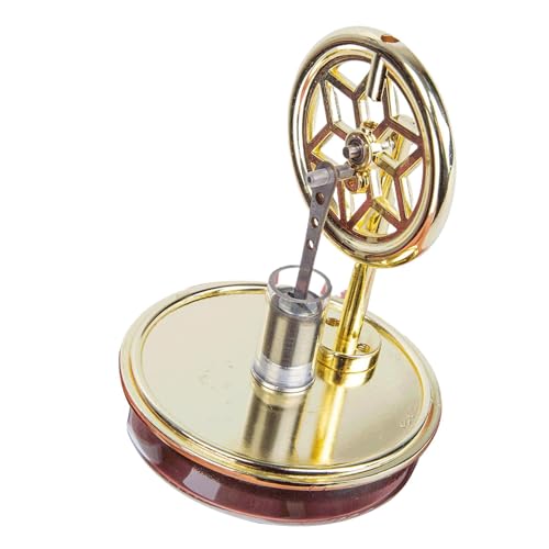 Strong Stirling Engine, Low-Temperature Electricity Generator Model, Metal Educational Science Kits, Desktop Decoration for Adults, Fun Home Learning Tool, 7.68x5.31 inches von Gvblkq