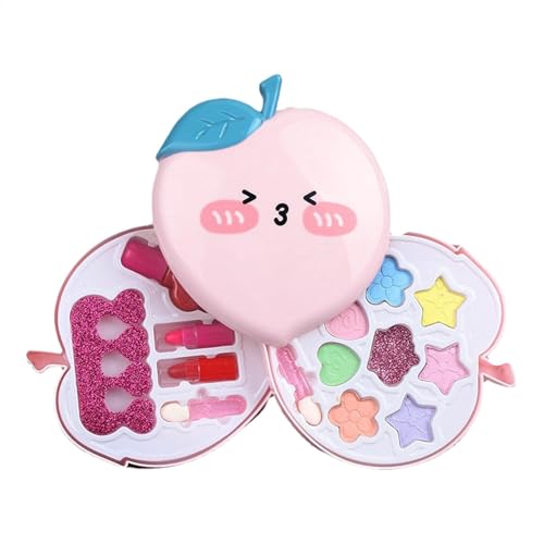 Toddler Makeup Kit, Princess Toys Cosmetics, Kids Cosmetics Box, Peach Box Set for Children, Girls Dress-Up Toy for Christmas, Birthday Present, 4,33x1,57 In Toddler Makeup Kit, Princess Toys Cosmetics, Kids Cosmetics Box, Peach Box Set for Children, Girls Dress-Up Toy for Christmas, Birthday Present, 4,33x1,57 In von Gvblkq
