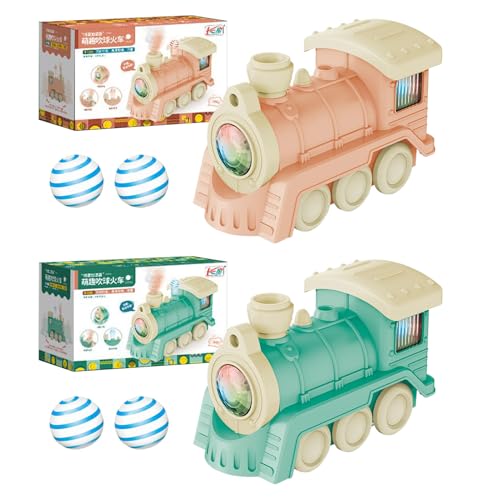 Zugspielzeug - Blowing Ball Train | 3 AA Batterie betriebene pädagogische sensorische ABS -Set -Spielzeug mit Geräuschen und Lichtern für Kinder, Entwicklungsspielerlebnis, Weihnachtsfeiertag, 20,2x10 Zugspielzeug - Blowing Ball Train | 3 AA Batterie betriebene pädagogische sensorische ABS -Set -Spielzeug mit Geräuschen und Lichtern für Kinder, Entwicklungsspielerlebnis, Weihnachtsfeiertag, 20,2x10 von Gvblkq