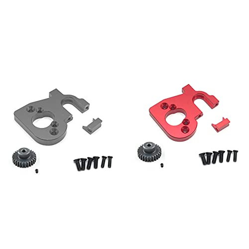 Gvvsjgdbis 2 Set RC Auto Motorhalterung Halter mit Motorgetriebe für 144001 124019 124018 RC Ersatzteile Rot & Titan Gvvsjgdbis 2 Set RC Auto Motorhalterung Halter mit Motorgetriebe für 144001 124019 124018 RC Ersatzteile Rot & Titan von Gvvsjgdbis