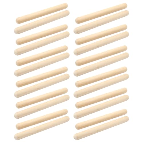 Gvvsjgdbis 24-Teiliges Kinder-Musiklehrmittel-Set für die Frühe Bildung, Spielstab, Rhythmusstab, Orff-Schlaginstrument, Rhythmusstab von Gvvsjgdbis