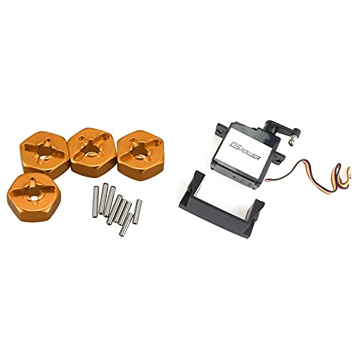 Gvvsjgdbis 5-Draht-Servo mit Montagefuß mit 12 mm Kombinator-Radnabe, Sechskant-Adapter für 144001 1/14 RC Auto Gvvsjgdbis 5-Draht-Servo mit Montagefuß mit 12 mm Kombinator-Radnabe, Sechskant-Adapter für 144001 1/14 RC Auto von Gvvsjgdbis