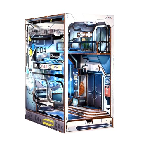 Gvvsjgdbis DIY Book Nook Kit für die Bücherregaldekoration, mit Lichtmodellbausätzen für Erwachsene Gvvsjgdbis DIY Book Nook Kit für die Bücherregaldekoration, mit Lichtmodellbausätzen für Erwachsene von Gvvsjgdbis