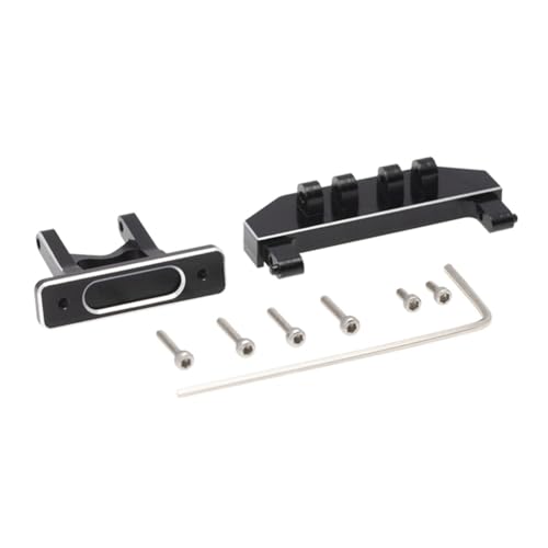 Gvvsjgdbis Für Axial SCX24 90081 1/24 4WD Aluminiumlegierung Autogehäuse Hintere Halterung Verbindungshalterung von Gvvsjgdbis