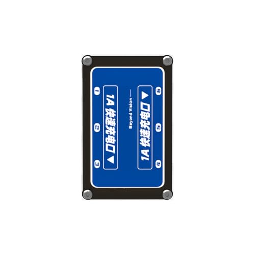 Gvvsjgdbis USB Lithiumbatterie 1 Bis 6 Parallel-Ladeplatine Kreuzmaschine 1S Batterieladegerät für Modellflugzeug von Gvvsjgdbis