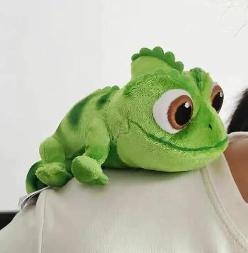 Gwezmxs Chamäleon Kuscheltier, Chameleon Schulter Plüschtier mit Magnet Magnetisch‌ von Gwezmxs