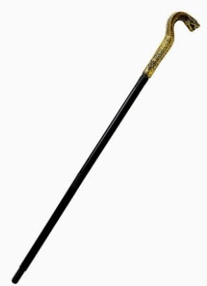 Gwezmxs Costume Walking Cane Snake von Gwezmxs