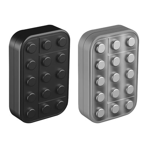 Gwezmxs Fidget Slider für Adhs Spielzeug, Stressabbau Erwachsene, Haptische Dekompression, 2 Stück von Gwezmxs