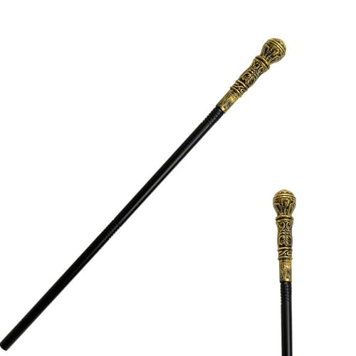 Gwezmxs Gehstock Fasching, Zepter Kostüm Accessoire für Karneval, Mottoparty, Cosplay, Halloween - GXD214-B Gwezmxs Gehstock Fasching, Zepter Kostüm Accessoire für Karneval, Mottoparty, Cosplay, Halloween - GXD214-B von Gwezmxs
