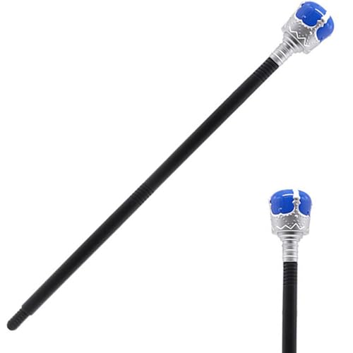 Gwezmxs Gehstock Fasching, Zepter Kostüm Accessoire für Karneval, Mottoparty, Cosplay, Halloween - GXD214-H Gwezmxs Gehstock Fasching, Zepter Kostüm Accessoire für Karneval, Mottoparty, Cosplay, Halloween - GXD214-H von Gwezmxs
