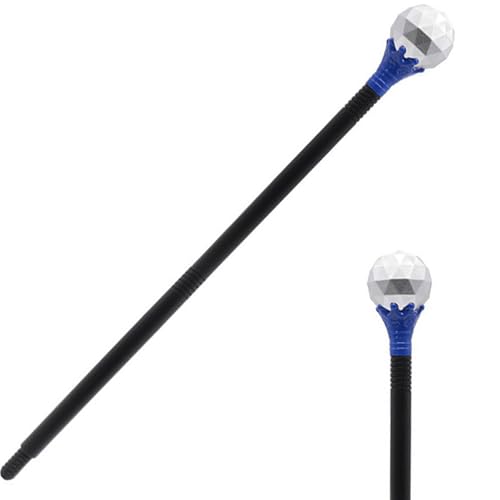 Gwezmxs Gehstock Fasching, Zepter Kostüm Accessoire für Karneval, Mottoparty, Cosplay, Halloween - GXD214-L Gwezmxs Gehstock Fasching, Zepter Kostüm Accessoire für Karneval, Mottoparty, Cosplay, Halloween - GXD214-L von Gwezmxs