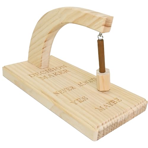 Gwezmxs Magnetischer Holz Entscheidungsfinder mit 5 Antworten, Decision Maker, 20x12x10cm Gwezmxs Magnetischer Holz Entscheidungsfinder mit 5 Antworten, Decision Maker, 20x12x10cm von Gwezmxs