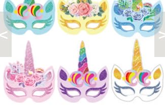 Gwezmxs Unicorn Mask von Gwezmxs
