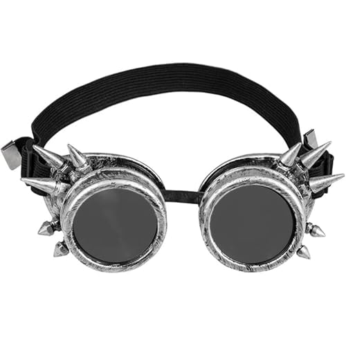 Steampunk Glasses (Silber) von Gwezmxs