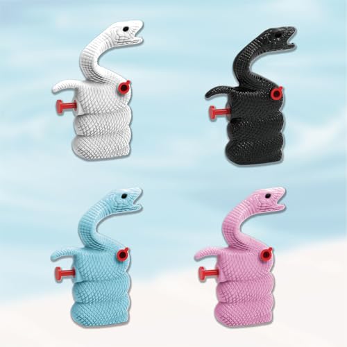 Cartoon Schlange Wasserpistolen Für Kinder, Schlangenform Wasserspritze Wasserspiel Wasserspielzeug Für Sommer, Outdoor, Hinterhof, Pool Spielzeug (zufällige Farbe, 1 Stück) 8 X 4 cm von Gwtdtoad