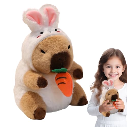 Gwtdtoad Capybara Plüsch - Süßes Capybara Plüsch Spielzeug Puppe Kissen | Kuschelweiches Dekokissen Weiches Heimdekor Für Jugendliche Und Erwachsene Gwtdtoad Capybara Plüsch - Süßes Capybara Plüsch Spielzeug Puppe Kissen | Kuschelweiches Dekokissen Weiches Heimdekor Für Jugendliche Und Erwachsene von Gwtdtoad