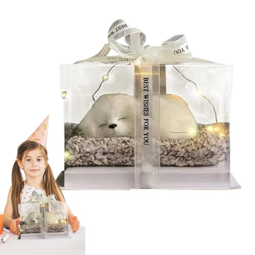 Gwtdtoad Stofftier Puppen | Quietschender Welpe Plüschtier - Interaktives Deko-Modell Für Wohnzimmer Schlafzimmer Schreibtisch Heimdekoration Gwtdtoad Stofftier Puppen | Quietschender Welpe Plüschtier - Interaktives Deko-Modell Für Wohnzimmer Schlafzimmer Schreibtisch Heimdekoration von Gwtdtoad