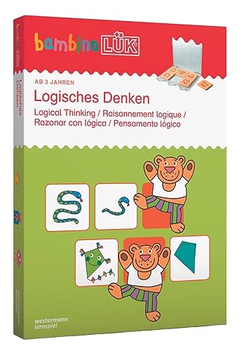 bambinoLÜK-Set: 3/4/5 Jahre Logisches Denken (bambinoLÜK-Sets: Kasten + Übungsheft/e) von Georg Westermann Verlag